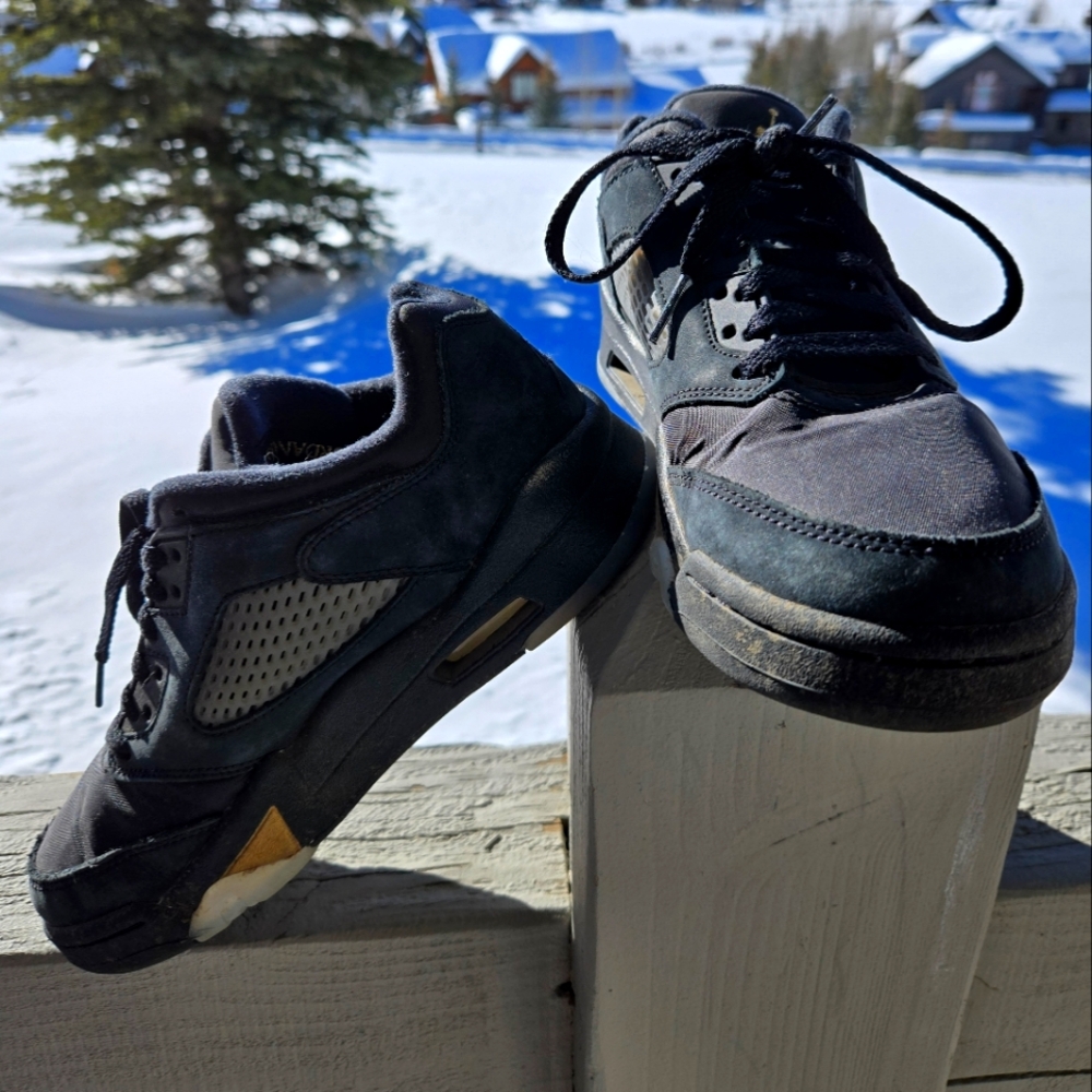 NIKE Michael Jordan 5 Retro Low Wings Class Of 2020-21 SIZE 6.5 WORN 1X